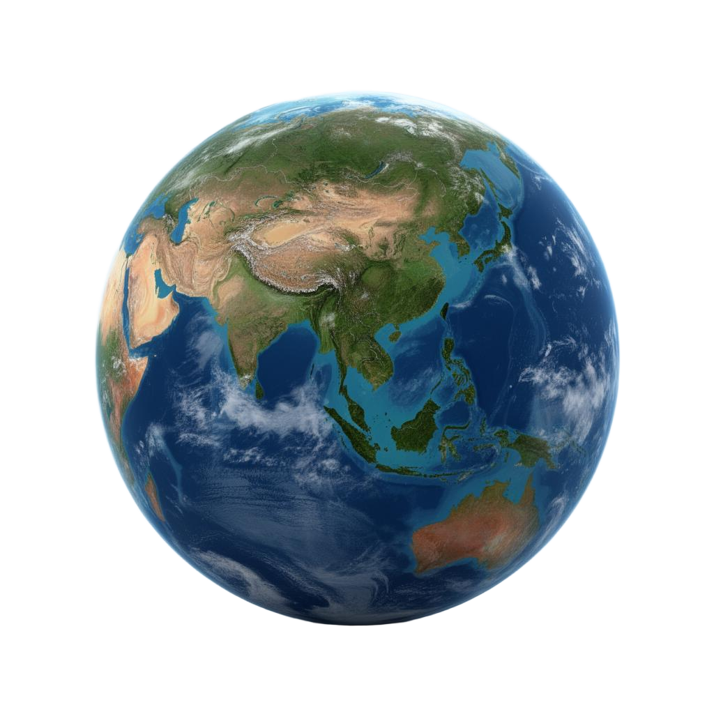 Earth globe
